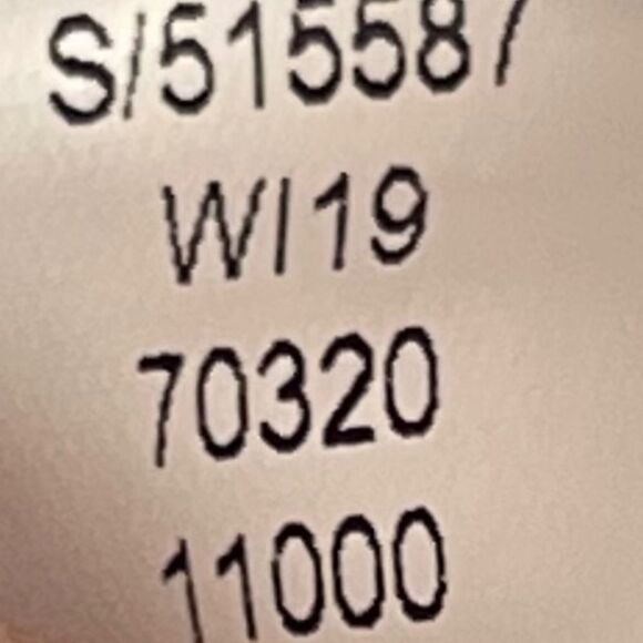 Ann Taylor Navy/White Square Diamond Print Blouse Cuff Sleeves Sz M - Picture 7 of 7